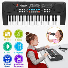 Load image into Gallery viewer, 37 Keys Digital Music Electronic Keyboard Instrument with Microphone
