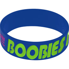 将图片加载到图库查看器，Blue Green Boobies Rock Awareness for Breast Cancer Bracelet
