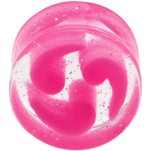 Load image into Gallery viewer, 9/16 Pink Quotation Symbol Saddle Plug
