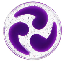 将图片加载到图库查看器，18mm Purple Quotation Symbol Saddle Plug
