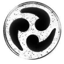 将图片加载到图库查看器，9/16 Black Quotation Symbol Saddle Plug
