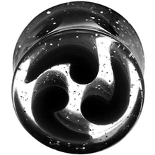 将图片加载到图库查看器，9/16 Black Quotation Symbol Saddle Plug
