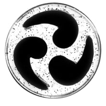 将图片加载到图库查看器，18mm Black Quotation Symbol Saddle Plug
