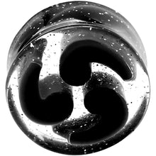 将图片加载到图库查看器，18mm Black Quotation Symbol Saddle Plug

