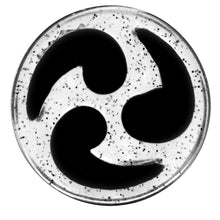 将图片加载到图库查看器，20mm Black Quotation Symbol Saddle Plug
