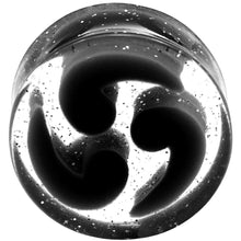 将图片加载到图库查看器，20mm Black Quotation Symbol Saddle Plug
