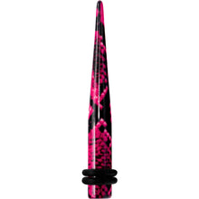 将图片加载到图库查看器，4G Pink Snake Skin Acrylic Taper
