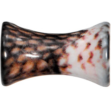 将图片加载到图库查看器，6G Blushing Snake Skin Acrylic Saddle Plug
