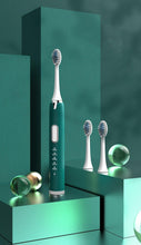 将图片加载到图库查看器，Ultrasonic Sonic Powered Electric Vibration Toothbrush Rechargeable For Adults Whitening USB Rechargeable Teethbrush For Men and Woman
