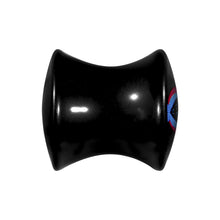 Load image into Gallery viewer, 1/2 Acrylic Heart Owl Saddle Plug
