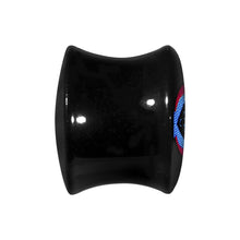 将图片加载到图库查看器，5/8 Acrylic Heart Owl Saddle Plug

