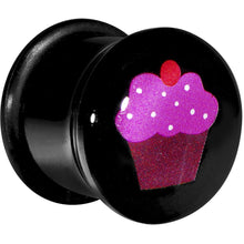 Load image into Gallery viewer, 1/2 Acrylic Single Flare Cherry Cupcake Plug
