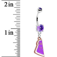 Load image into Gallery viewer, Peanut Butter and Jelly Best Friends Belly Ring Set
