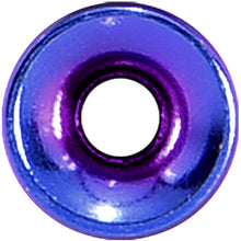 Load image into Gallery viewer, 6G Purple Anodized Titanium Steel Internally Threaded Screw Fit Plug
