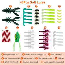 Load image into Gallery viewer, 383-Piece: Fishing Lures Tackle Box
