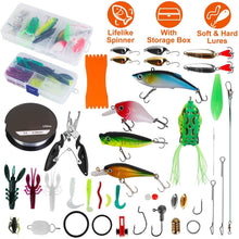 Load image into Gallery viewer, 383-Piece: Fishing Lures Tackle Box
