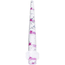 Load image into Gallery viewer, 6G Clear Acrylic Glitter Purple Star Confetti Taper
