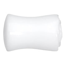 Load image into Gallery viewer, 1/2 White Rose Flower Acrylic Saddle Plug
