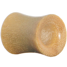 将图片加载到图库查看器，0G Organic White Crocodile Wood Ear Tunnel
