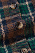 Load image into Gallery viewer, Timeless Women's Classic Plaid Button-Up Long Sleeve Jacket – Lightweight &amp; Stylish Cotton-Blend Outerwear
