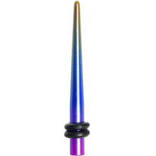 将图片加载到图库查看器，8G Acrylic Electric Rainbow Straight Taper
