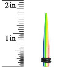 将图片加载到图库查看器，4G Acrylic Retro Rainbow Straight Taper
