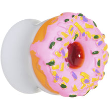 Load image into Gallery viewer, 18mm Pink Frosted Doughnut Saddle Plug
