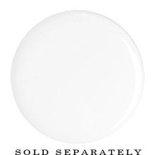 将图片加载到图库查看器，24mm Clear White Acrylic Mirror Split Saddle Plug
