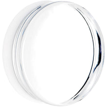 将图片加载到图库查看器，36mm Clear White Acrylic Mirror Split Saddle Plug
