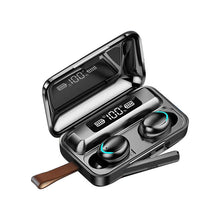 将图片加载到图库查看器，Elegant TWS Bluetooth 5.0 Earphones 2200mAh Charging Box Modern Wireless Headphone 9D Stereo Sports Waterproof Earbuds Luxury Headsets With Microphone Wireless Headphones with LED Display Wireless Earbuds with Mic, IPX8 Waterproof Touch Control Headphones
