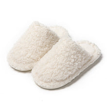 Load image into Gallery viewer, Comfortable Cotton Slippers Home Women Winter Indoor Non-Slip Warmth Shoes Couple Plush Slippers Unisex Men's And Women's House Slippers Indoor Memory Foam Cotton Slippers
