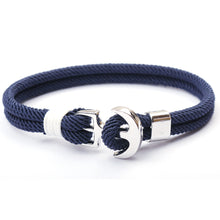 Load image into Gallery viewer, Amazing Multilayer Anchor Bracelets Charm Survival Rope Chain  Fashion Jewelry Bracelet Men For Women Best Gift
