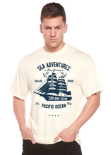 Load image into Gallery viewer, Sea Adventures Spun Bamboo® Men's Bamboo Viscose/Organic Cotton Short Sleeve Graphic T-Shirt
