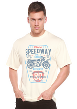 Load image into Gallery viewer, Speedway Motorcycle Spun Bamboo® Men's Bamboo Viscose/Organic Cotton Short Sleeve Graphic T-Shirt
