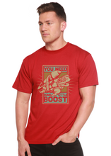 Load image into Gallery viewer, You Need Boost Men's Bamboo Viscose/Organic Cotton Short Sleeve Graphic T-Shirt
