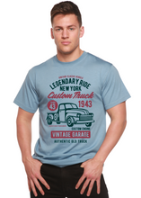 Load image into Gallery viewer, Legendary Ride Custom Truck Men's Bamboo Viscose/Organic Cotton Short Sleeve Graphic T-Shirt
