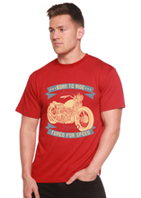 Load image into Gallery viewer, Born To Ride American Legend Men's Bamboo Viscose/Organic Cotton Short Sleeve Graphic T-Shirt
