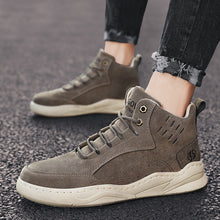 Load image into Gallery viewer, Business Men's High Quality Casual Shoes Fashion Trend Men's Sports Leather Shoes Comfortable Lace-Up Non-Slip Walking Shoes Leather Luxury Non-Slip Hiking Boots Outdoor Lightweight Shoes

