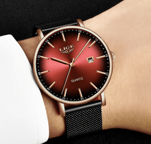 Load image into Gallery viewer, Men's Elegant  Watch With Stainless Steel Straps And Special Date Display Excellent Look Unique Design Perfect Gift

