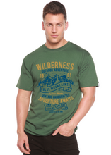 Load image into Gallery viewer, Wilderness Spun Bamboo® Men's Bamboo Viscose/Organic Cotton Short Sleeve Graphic T-Shirt
