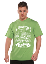 Load image into Gallery viewer, Motorcycles Men's Bamboo Viscose/Organic Cotton Short Sleeve Graphic T-Shirt
