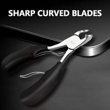 将图片加载到图库查看器，4-Piece Elderly-Friendly Toenail Clipper Set
