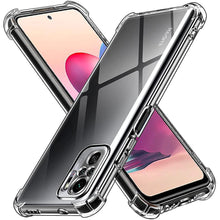 Load image into Gallery viewer, 3D Airbag Shockproof Silicone Phone Case For Xiaomi Redmi Note 10 Pro Max Note 10s 10T 10 Pro 4G 5G Clear Ultra Thin Soft Case Shockproof Protective Corners Thin Soft Transparent Protective Case Flexible Transparent Mobile Phone Case Clear Shockproof Case
