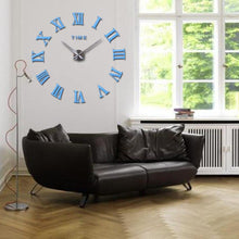 Load image into Gallery viewer, 3D Big Acrylic Mirror Wall Clock Quartz Watch 3D Wall Clock Mirror Surface Decorative Clock Large Wall Sticker Clock for Living Room Bedroom Office Home Decorations Still Life Clocks Modern Home Decoration Living Room Stickers

