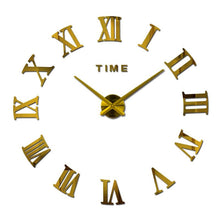 Load image into Gallery viewer, 3D Big Acrylic Mirror Wall Clock Quartz Watch 3D Wall Clock Mirror Surface Decorative Clock Large Wall Sticker Clock for Living Room Bedroom Office Home Decorations Still Life Clocks Modern Home Decoration Living Room Stickers
