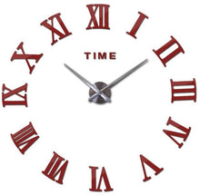 Load image into Gallery viewer, 3D Big Acrylic Mirror Wall Clock Quartz Watch 3D Wall Clock Mirror Surface Decorative Clock Large Wall Sticker Clock for Living Room Bedroom Office Home Decorations Still Life Clocks Modern Home Decoration Living Room Stickers
