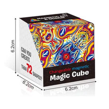 将图片加载到图库查看器，3D Changeable Magnetic Magic Puzzle Cube
