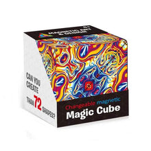 将图片加载到图库查看器，3D Changeable Magnetic Magic Puzzle Cube

