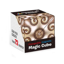 将图片加载到图库查看器，3D Changeable Magnetic Magic Puzzle Cube
