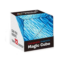 将图片加载到图库查看器，3D Changeable Magnetic Magic Puzzle Cube
